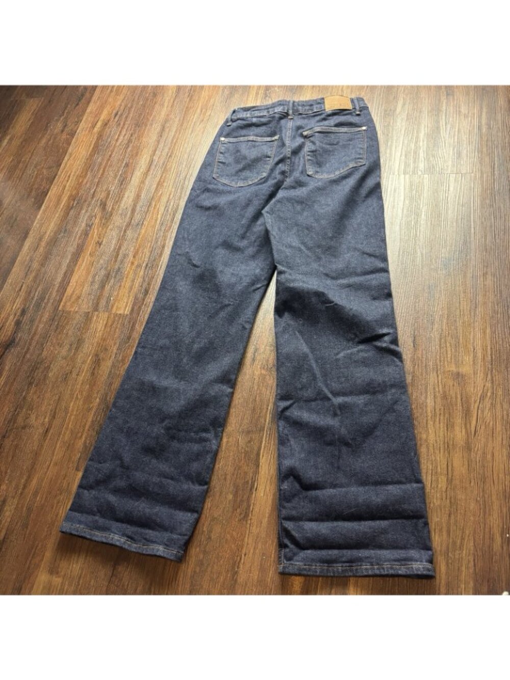 Judy Blue Wide Leg Jeans Dark Wash JB88664DK Front Seam Women’s 11/30 - Picture 2 of 9